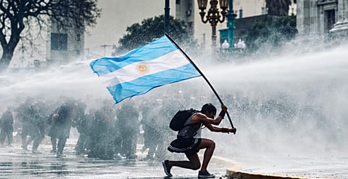 Quinta Marcha Federal Universitaria: incidentes y represión