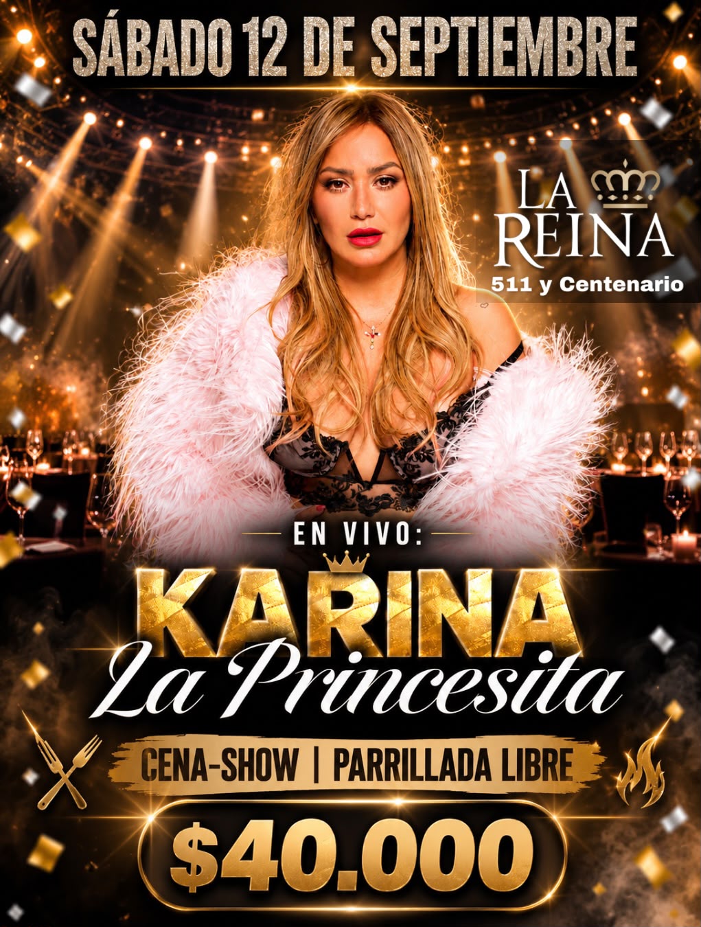 la reina entre noticias 